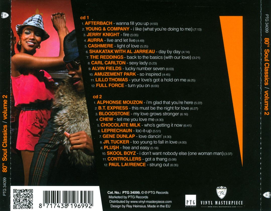 '80s Soul Classics, Vol. 2 cover art