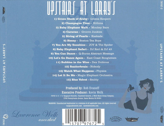 Upstairs at Larry's: Lawrence Welk Uncorked cover art
