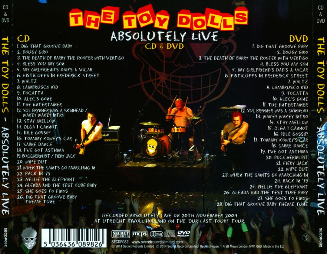 Absolutely Live cover art