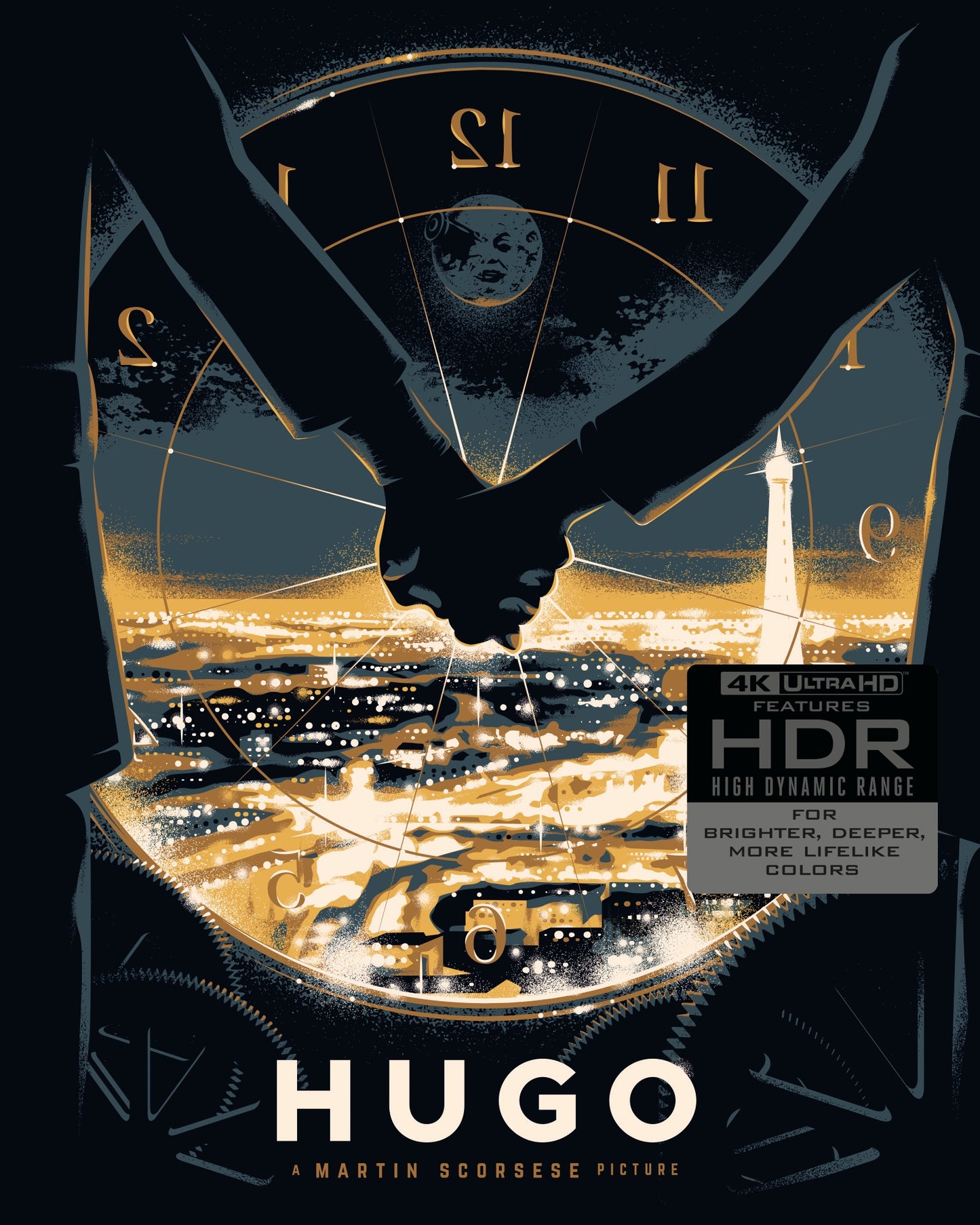 Hugo [4K Ultra HD Blu-ray] cover art