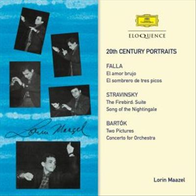 20th-Century Portraits: Falla, Stravinsky, Bartók cover art