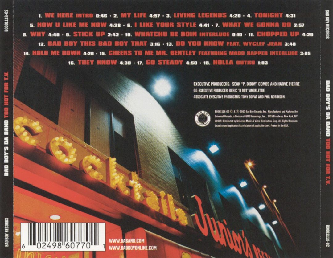 Too Hot for T.V. cover art