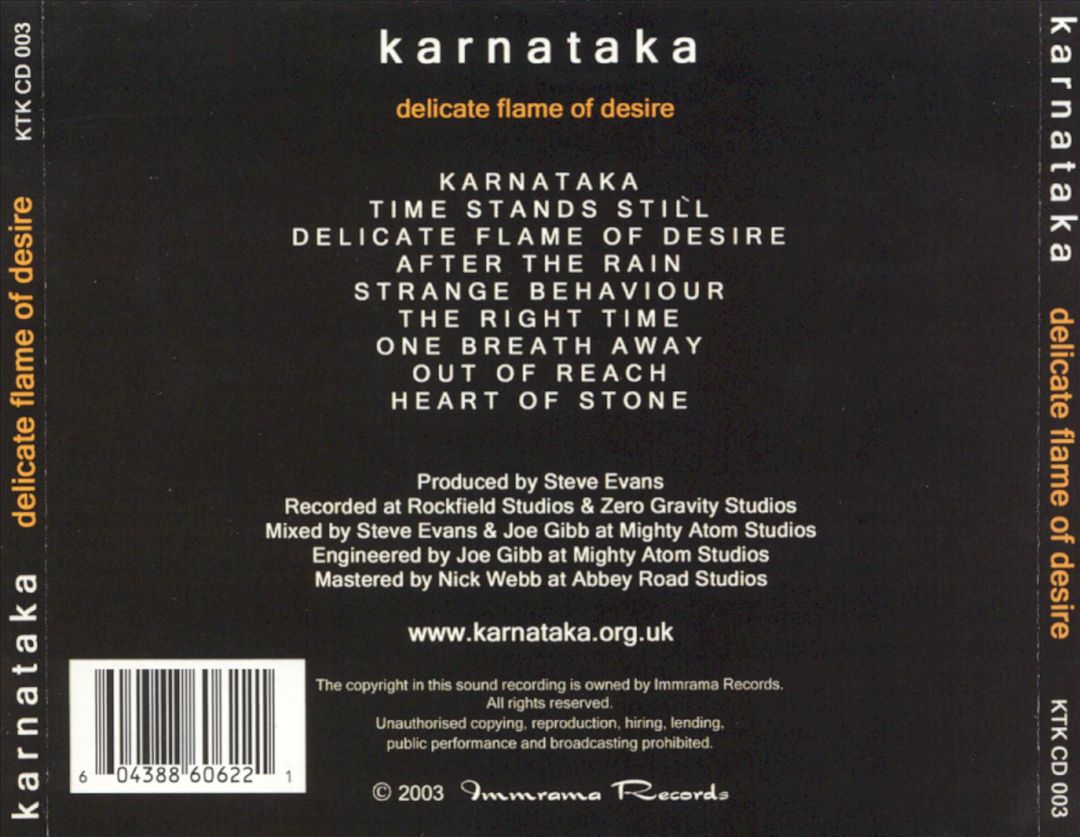 Delicate Flame of Desire cover art