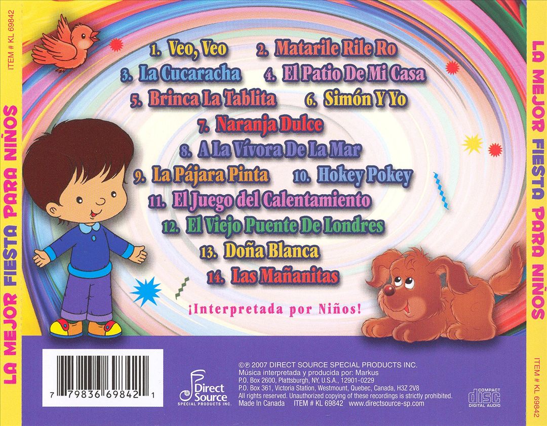 Mejor Fiesta Para Ninos cover art