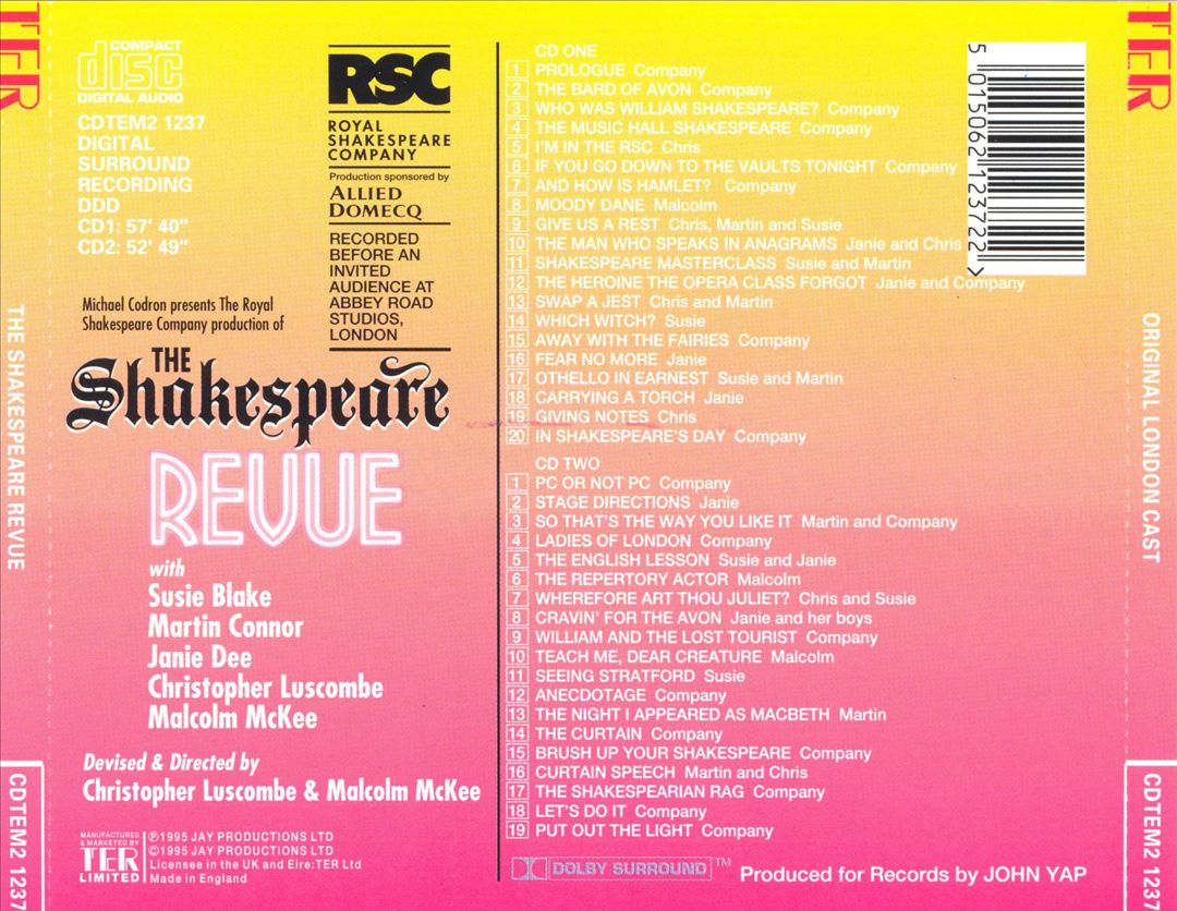 Shakespeare Revue cover art