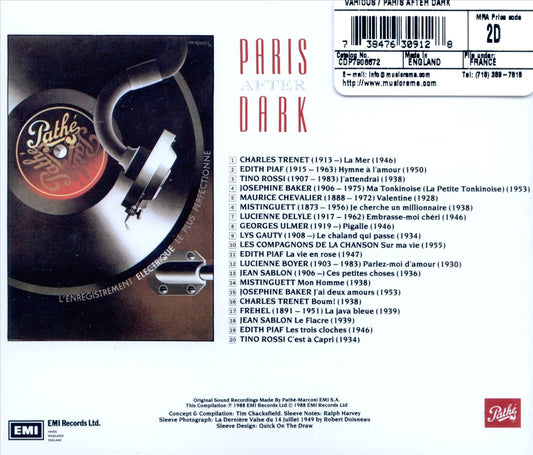 Paris After Dark [EMI] cover art