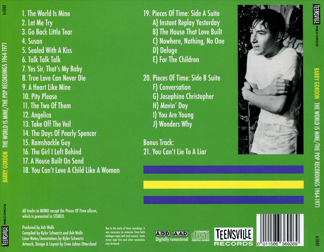 World is Mine: The Pop Recordings 1964-1971 cover art