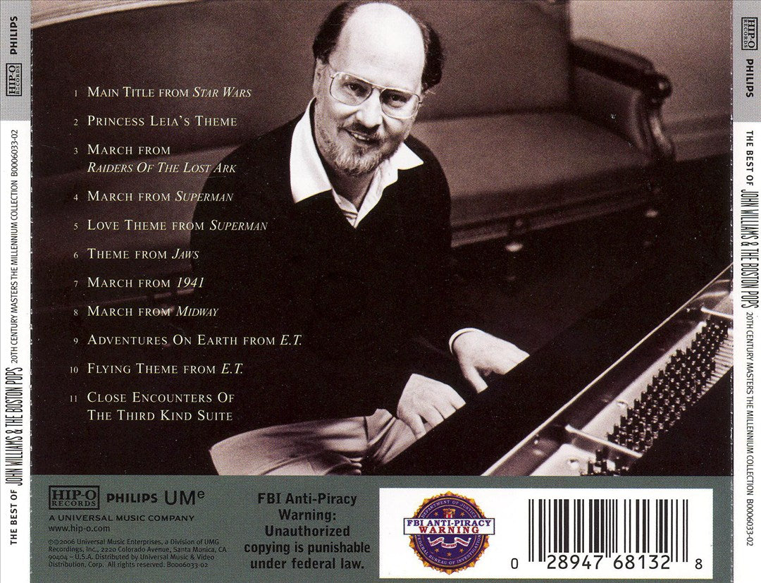 20th Century Masters - The Millennium Collection: The Best of John Williams & The Bosto cover art