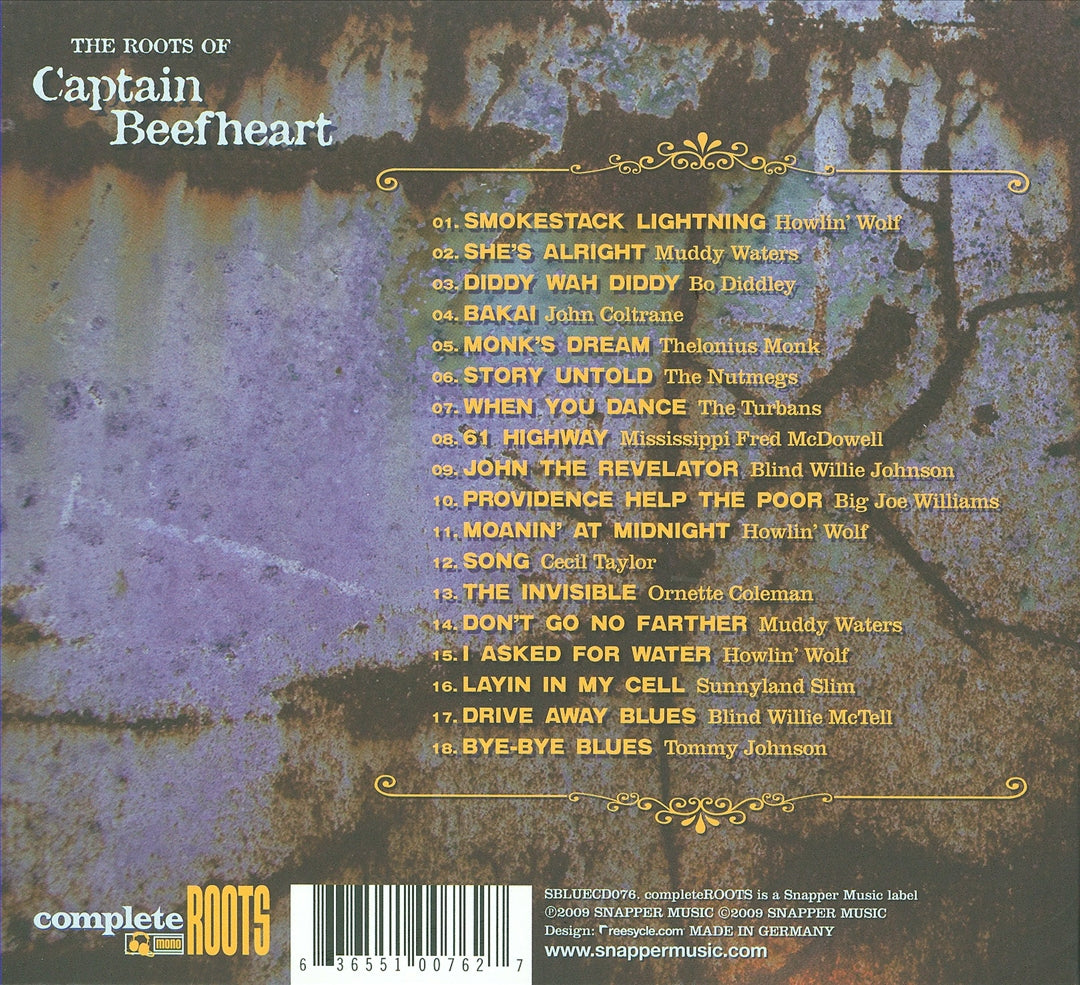 Roots of Captain Beefheart cover art