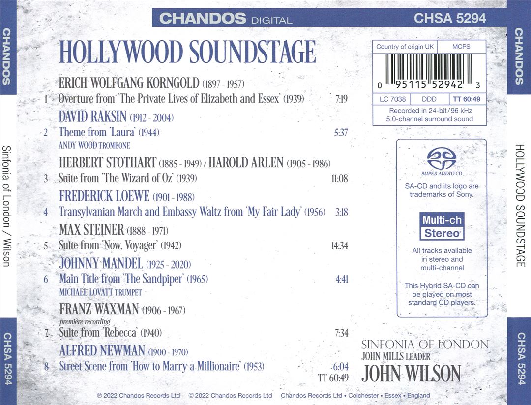 Hollywood Soundstage cover art