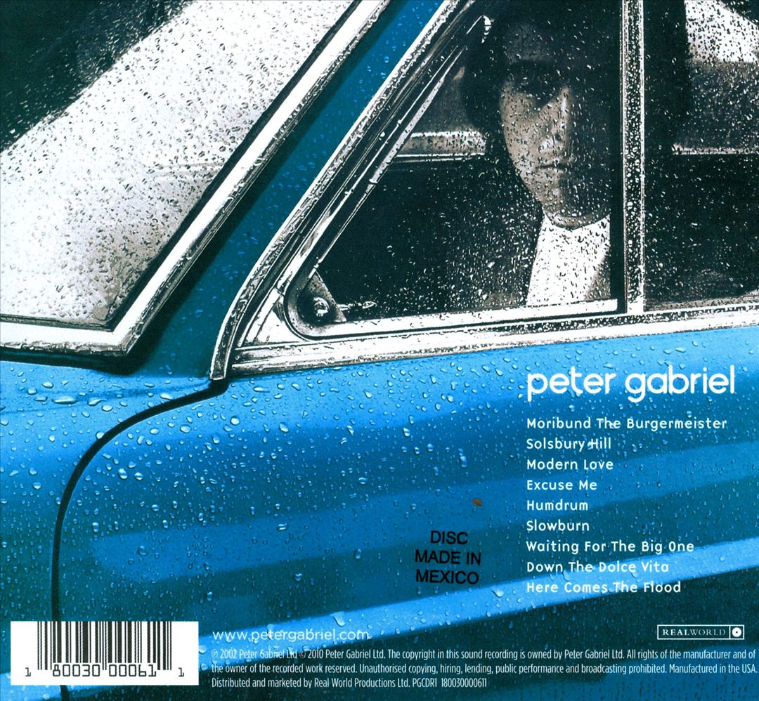 Peter Gabriel [1] cover art