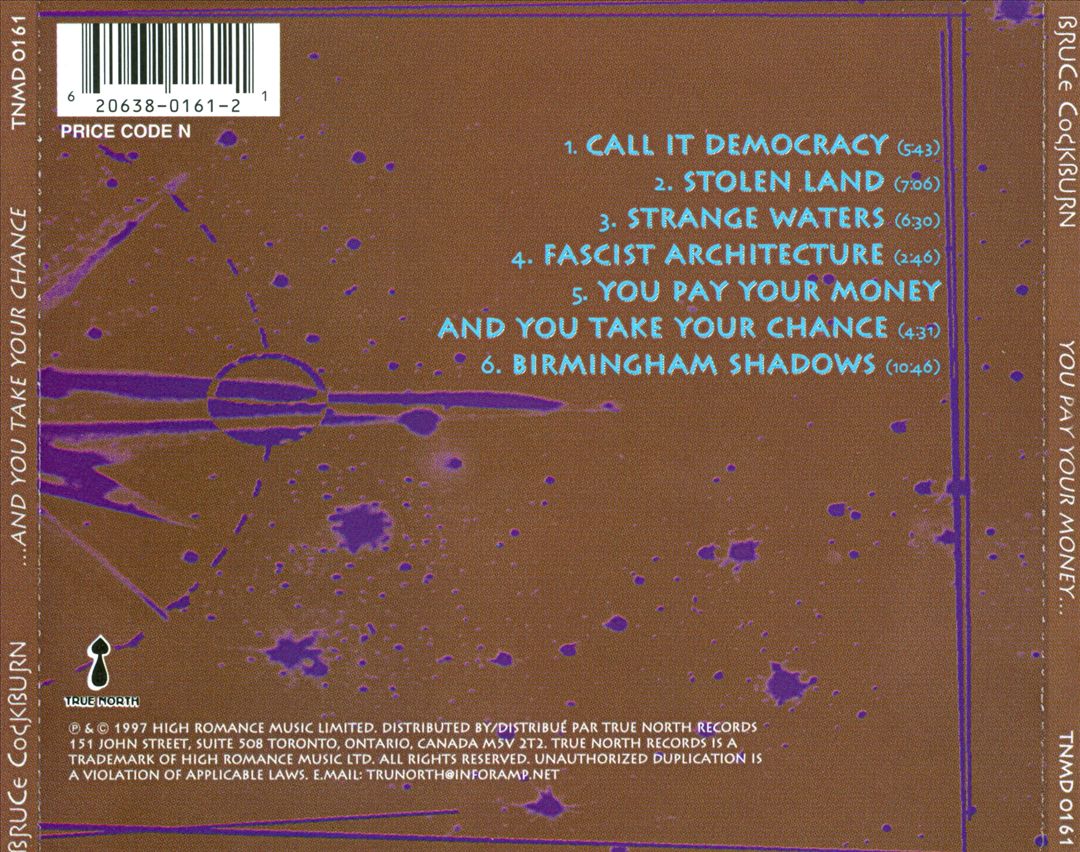 You Pay Your Money... cover art
