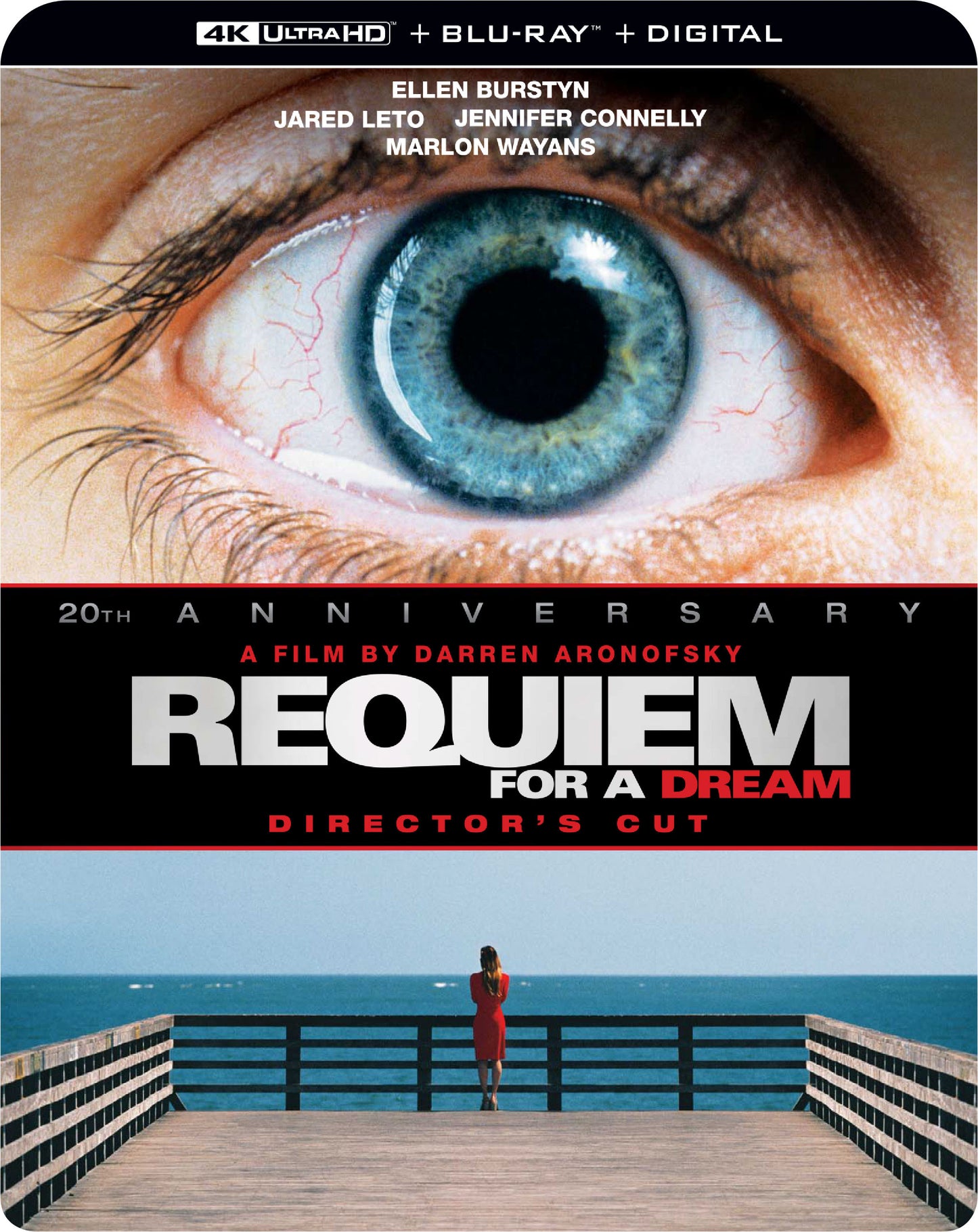 Requiem for a Dream [Includes Digital Copy] [4K Ultra HD Blu-ray/Blu-ray] [2 Discs] cover art