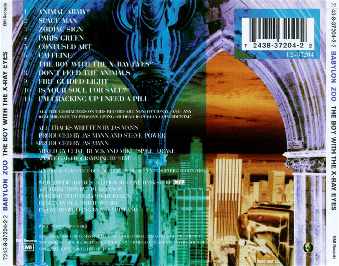 Boy With the X-Ray Eyes cover art