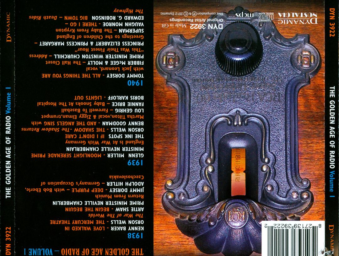 Golden Age of Radio, Vol. 1 cover art