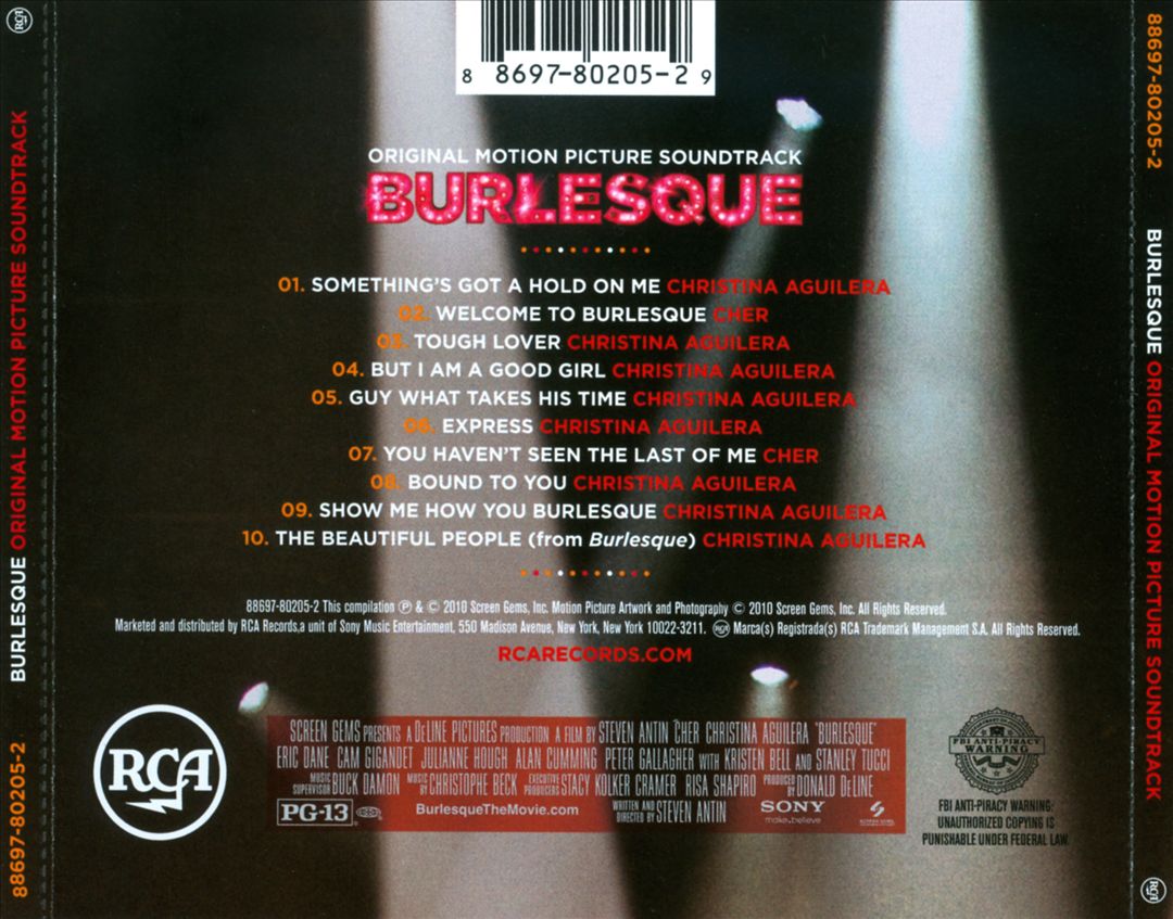 Burlesque cover art