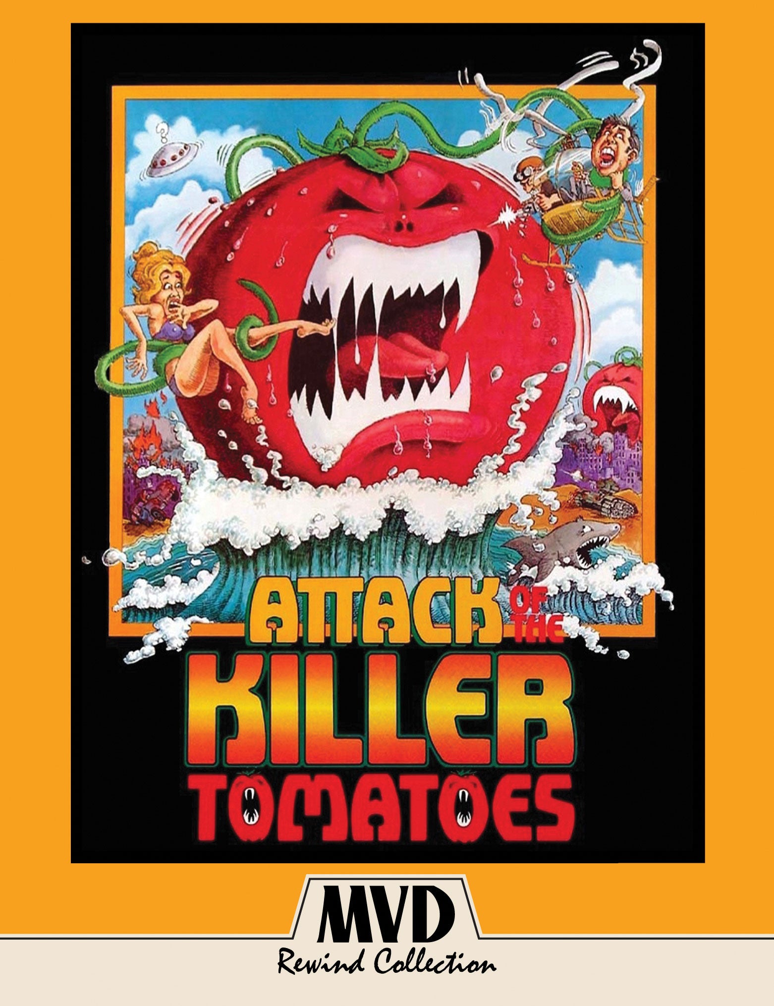Attack of the Killer Tomatoes [Blu-ray/DVD] [2 Discs] cover art