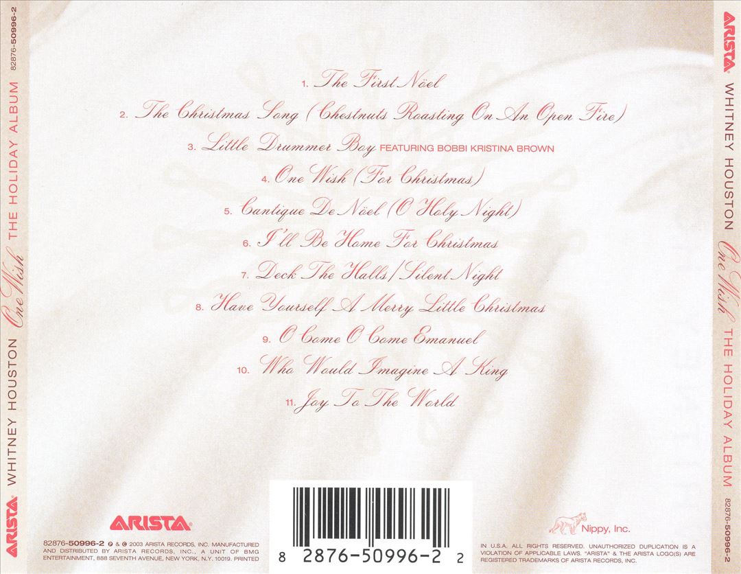 One Wish: The Holiday Album cover art