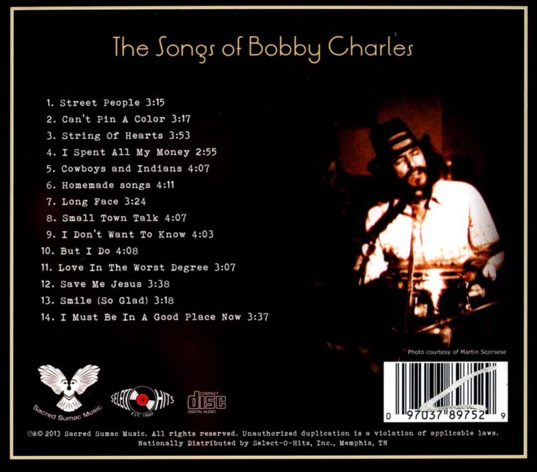 Small Town Talk (Songs of Bobby Charles) cover art