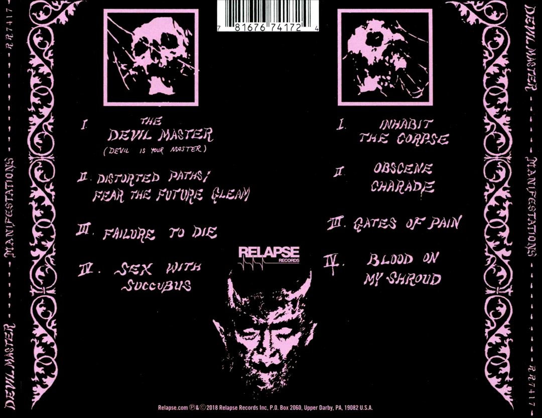 Manifestations cover art