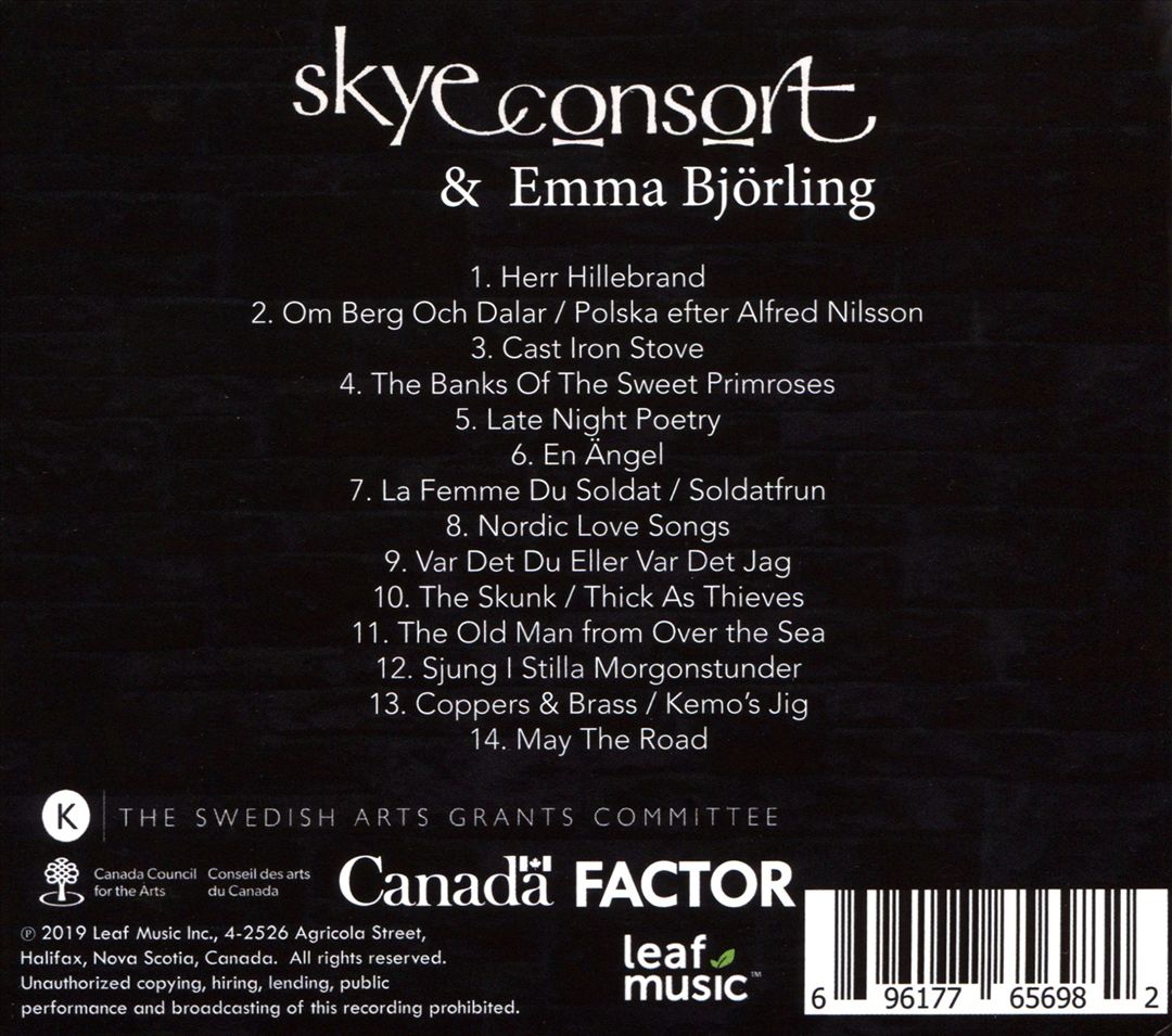 Skye Consort & Emma Bjorling cover art