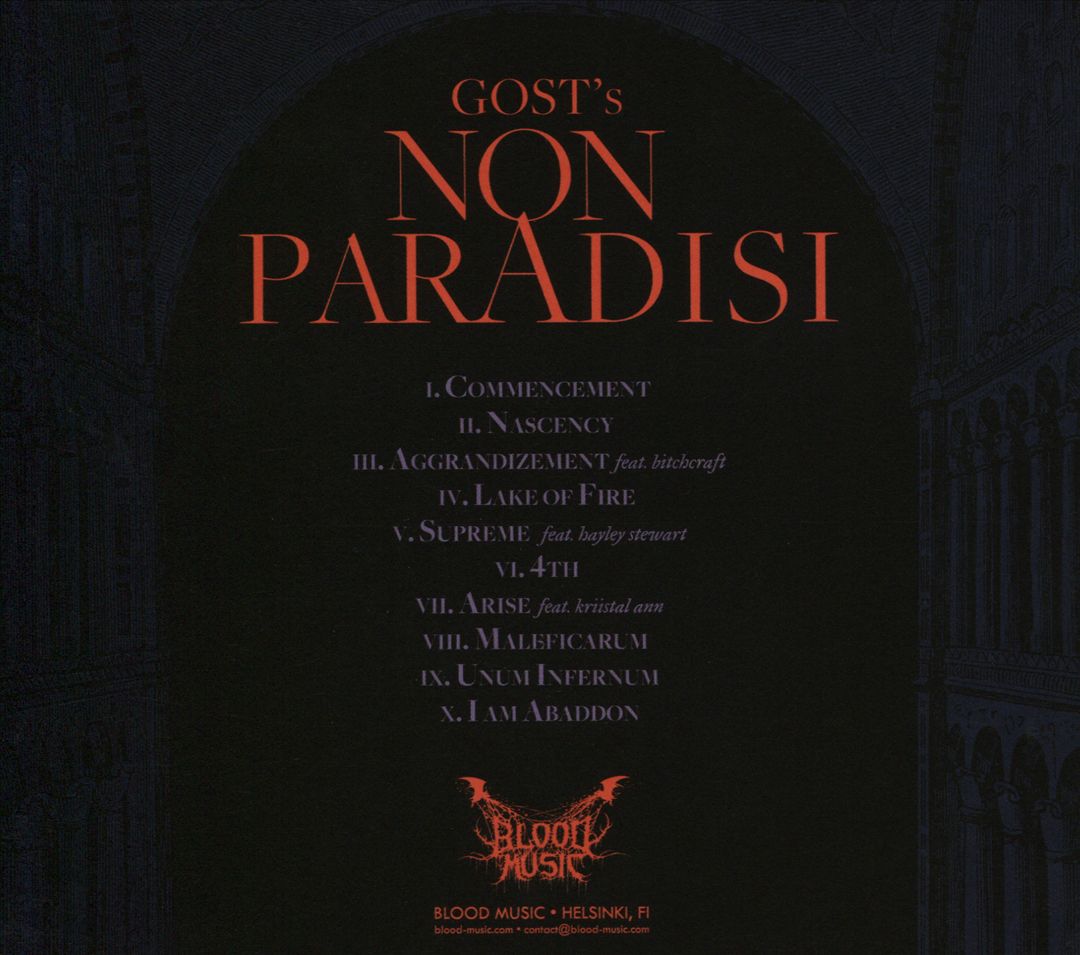 Non Paradisi cover art