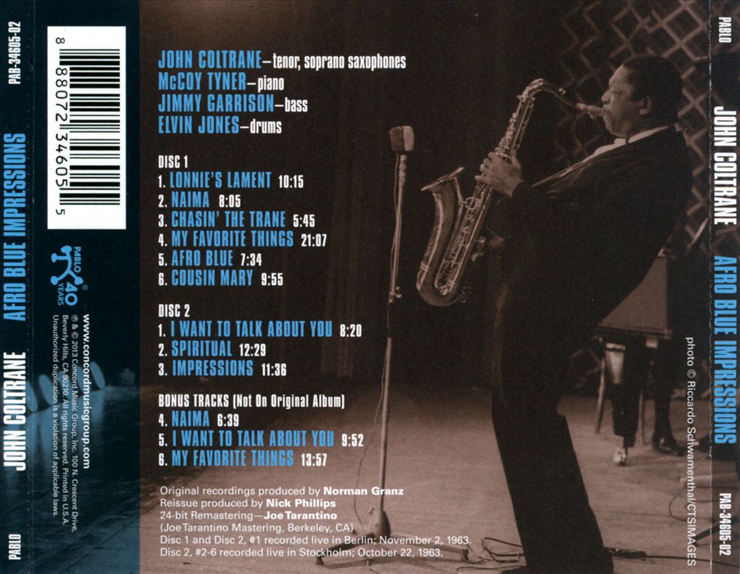 Afro Blue Impressions cover art