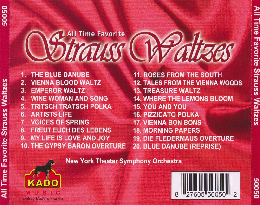 All Time Favorite Strauss Waltzes cover art