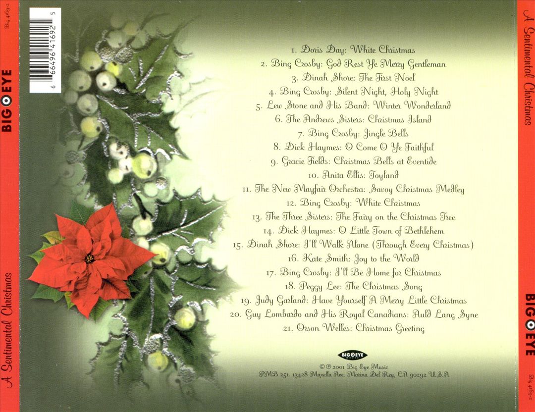 Sentimental Christmas [Big Eye] cover art