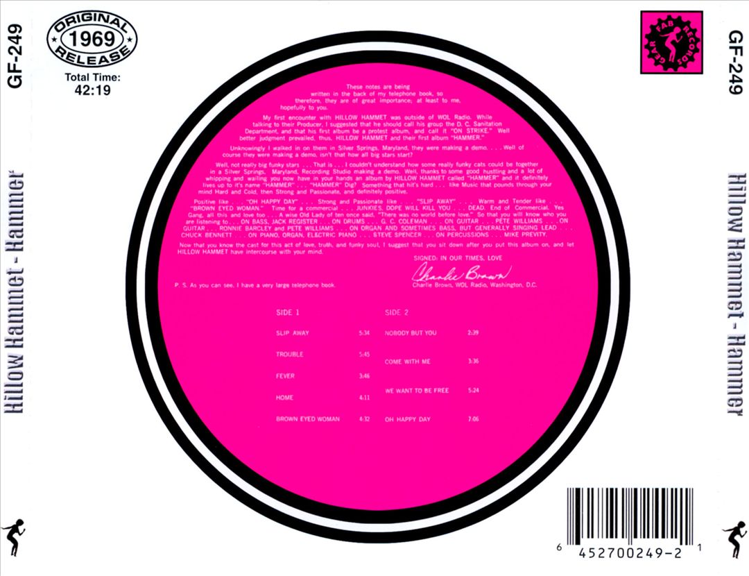 Hammer cover art