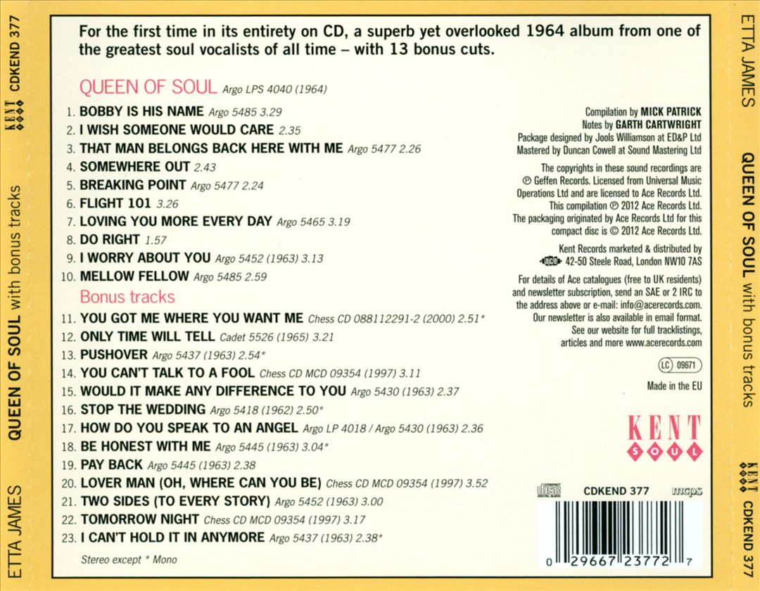 Queen of Soul cover art