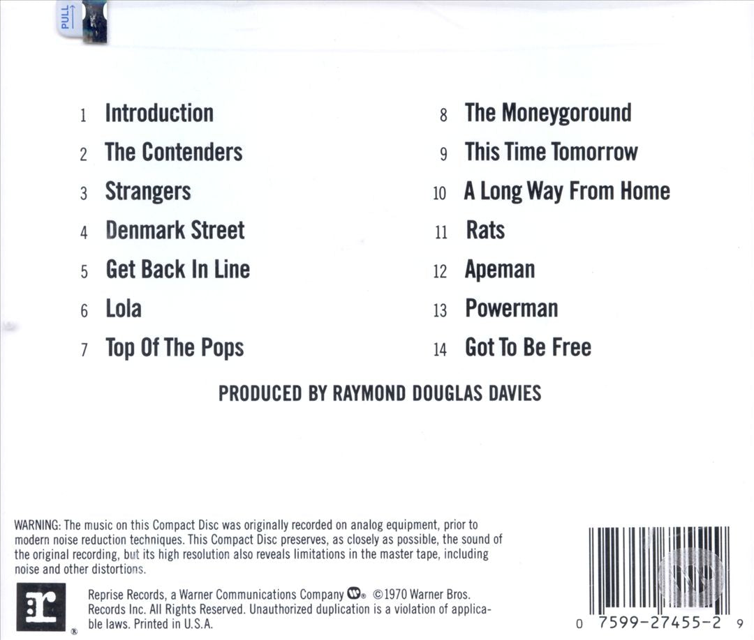 Lola Versus the Powerman and the Moneygoround, Part One [Bonus Tracks] cover art