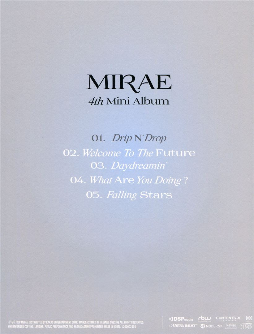 Outrun: 4th Mini Album cover art