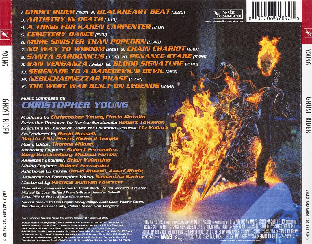 Ghost Rider [Original Motion Picture Soundtrack] cover art