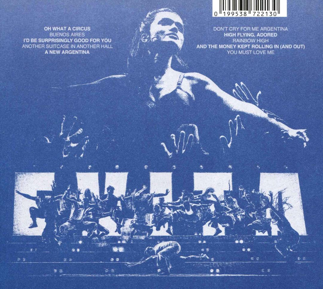 Evita [2025 London Cast Recording] cover art