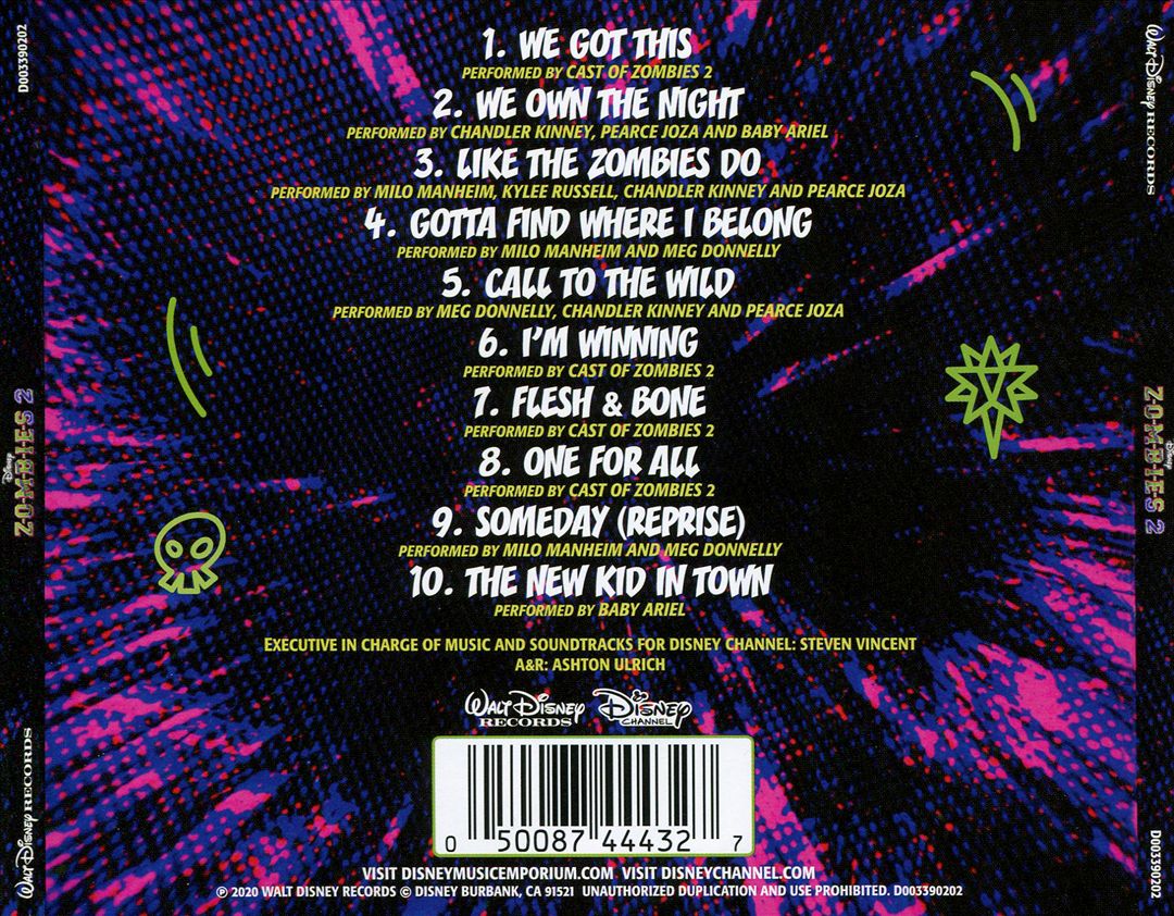 ZOMBIES 2 [Original TV Soundtrack] cover art