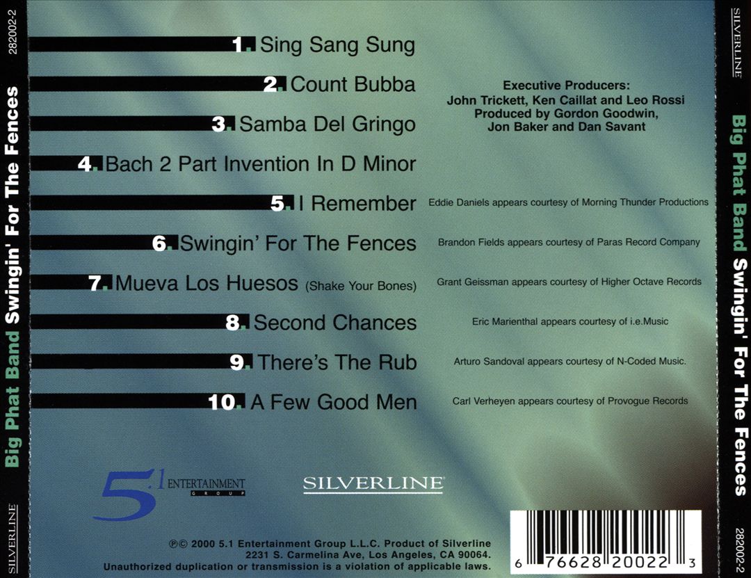 Swingin' for the Fences cover art