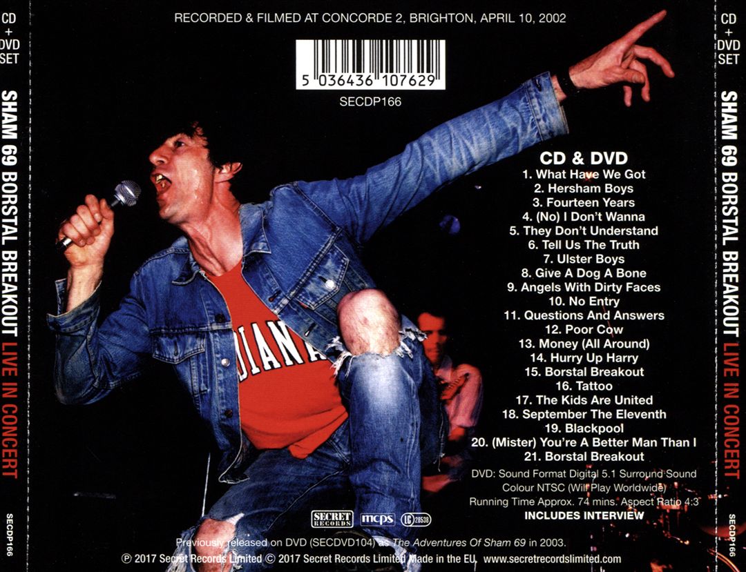 Borstal Breakout: Live in London cover art