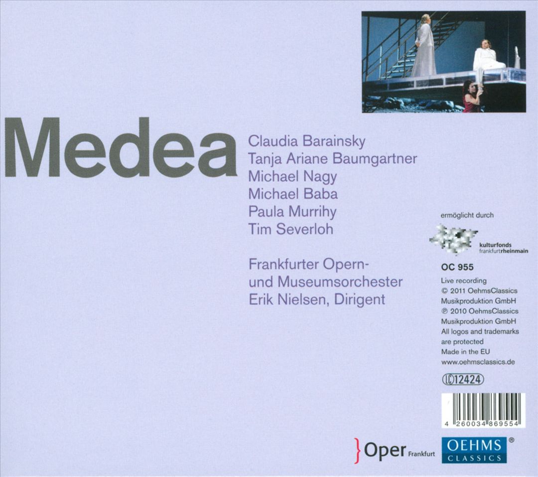 Aribert Reimann: Medea cover art
