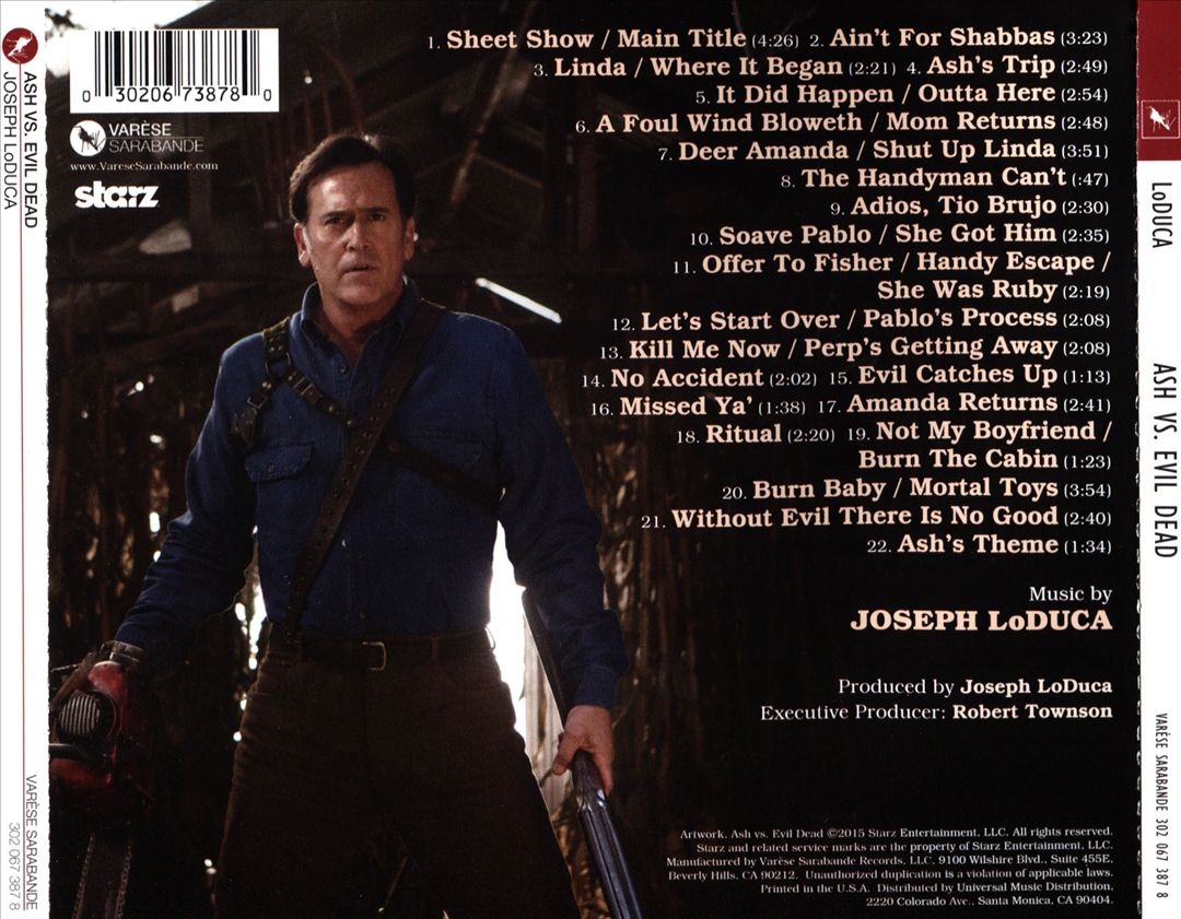 Ash vs Evil Dead [Original Series Soundtrack] cover art