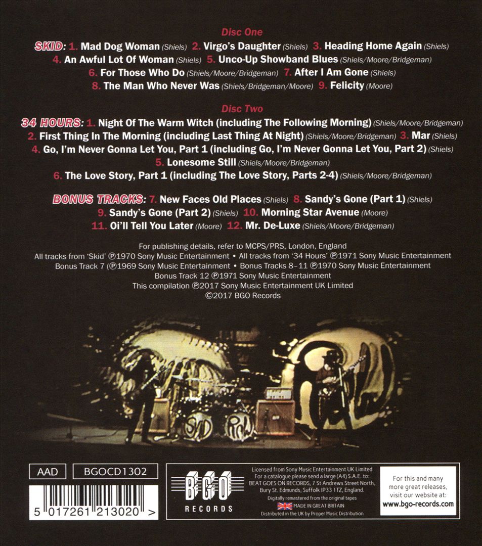 Skid/34 Hours cover art