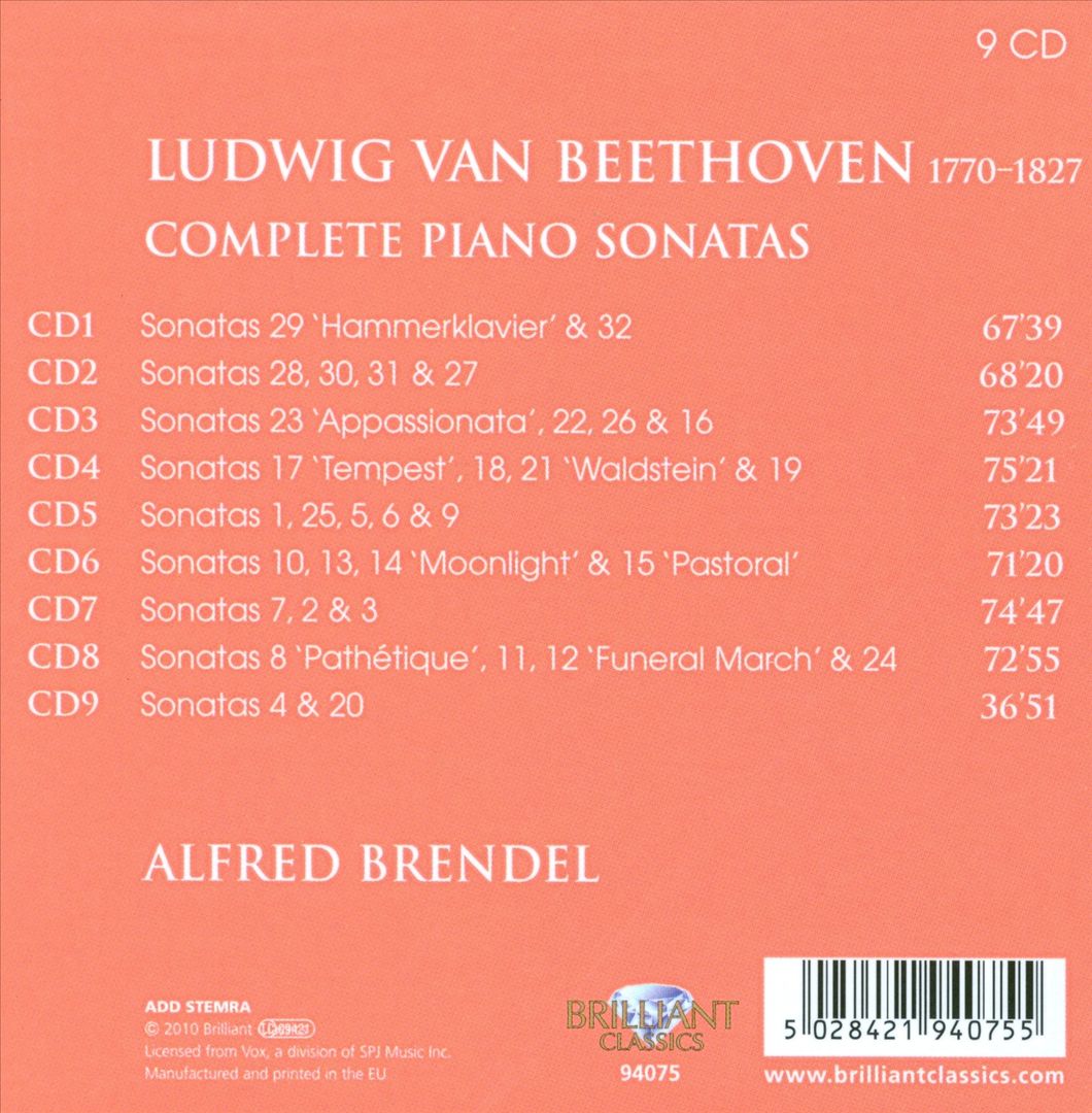 Beethoven: Complete Piano Sonatas cover art