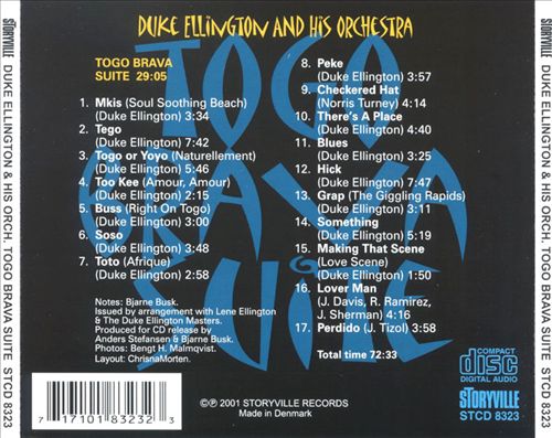 Togo Brava Suite [Storyville] cover art