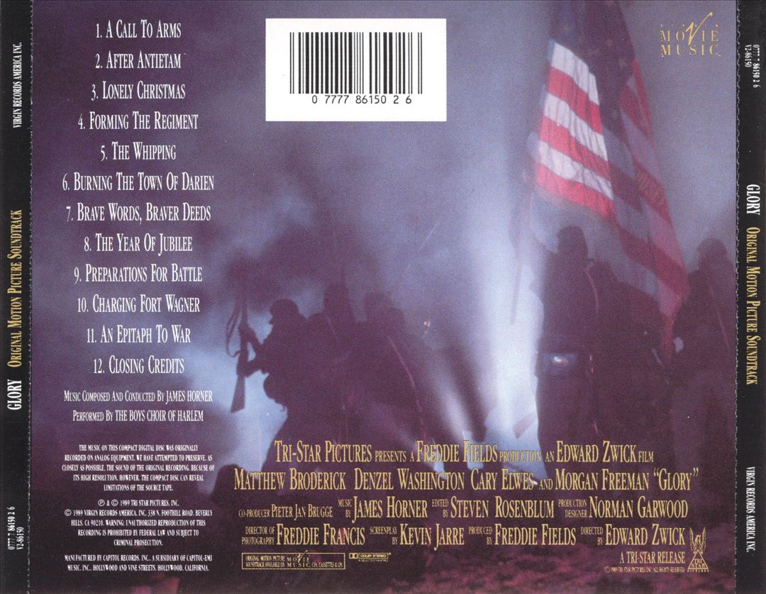 Glory [Original Motion Picture Soundtrack] cover art