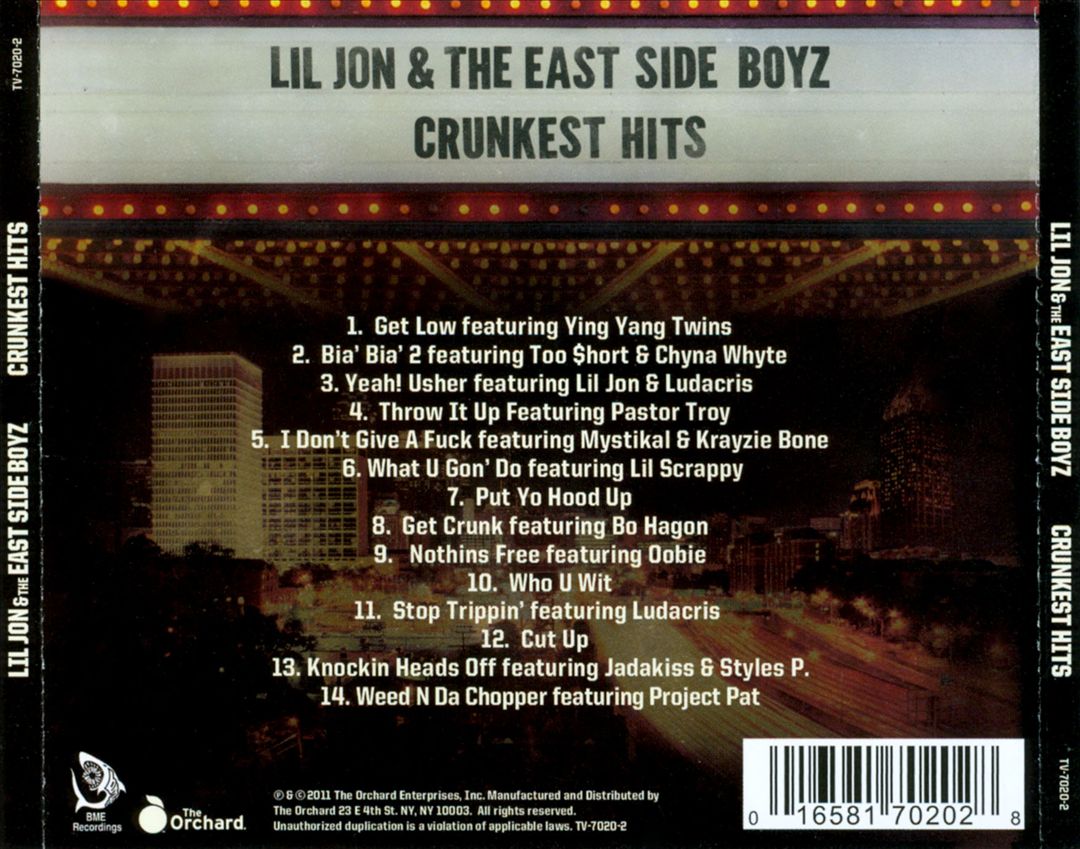 Crunkest Hits cover art