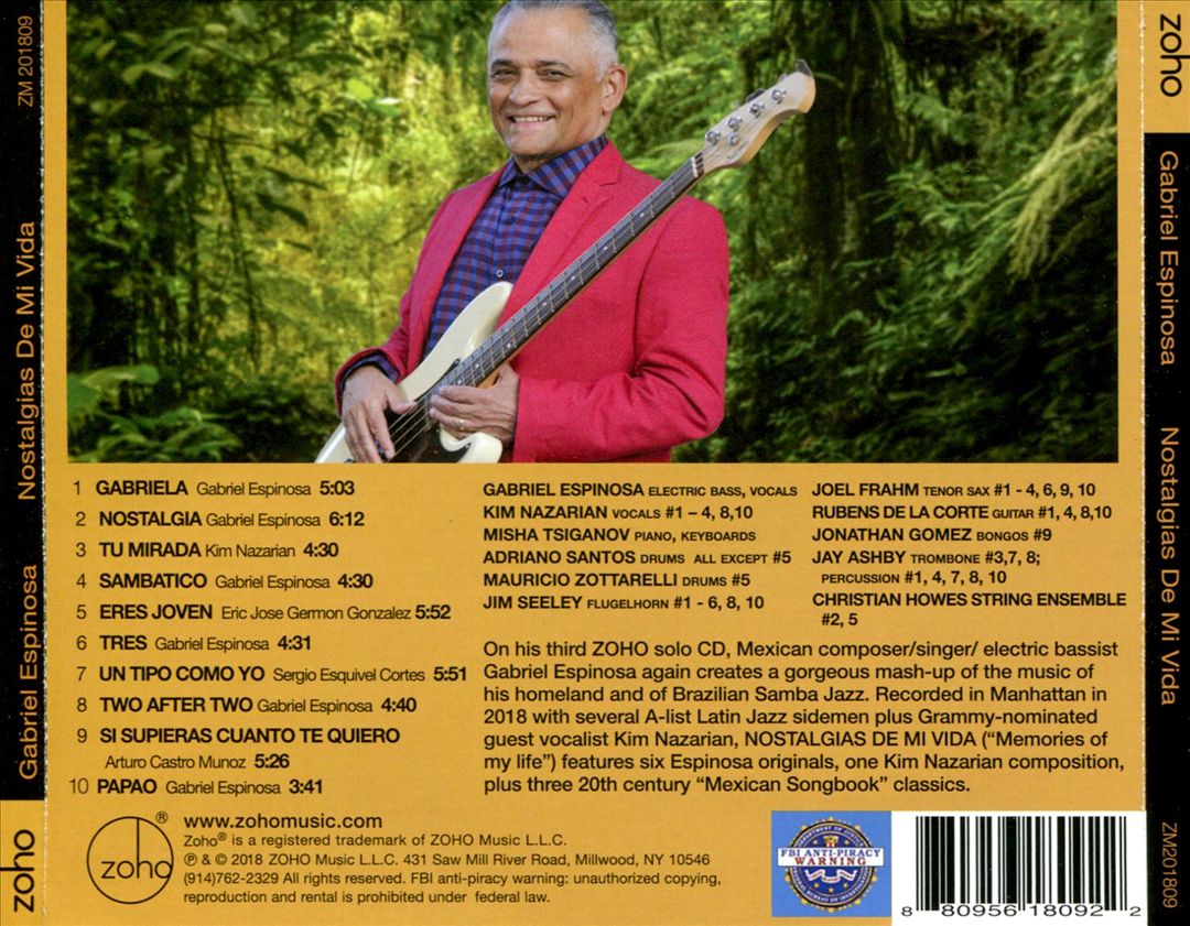 Nostalgias de Mi Vida cover art
