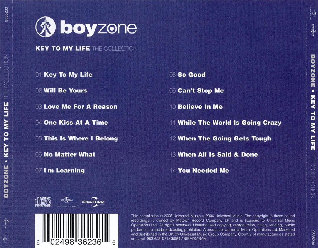 Key To My Life (The Collection) cover art