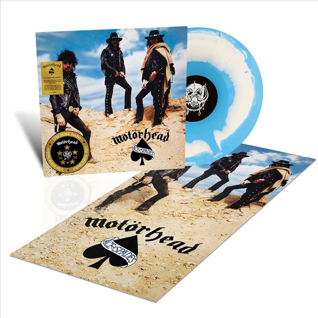 Ace of Spades [50th Anniversary] [Blue/White LP] [Half-Speed Mastered] cover art