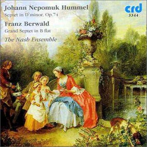 Johann Neopmuk Hummel: Septet in D minor, Op. 74; Franz Berwald: Grand Septet in B flat cover art