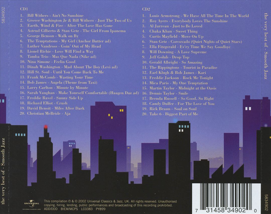 Very Best of Smooth Jazz [Universal International] cover art